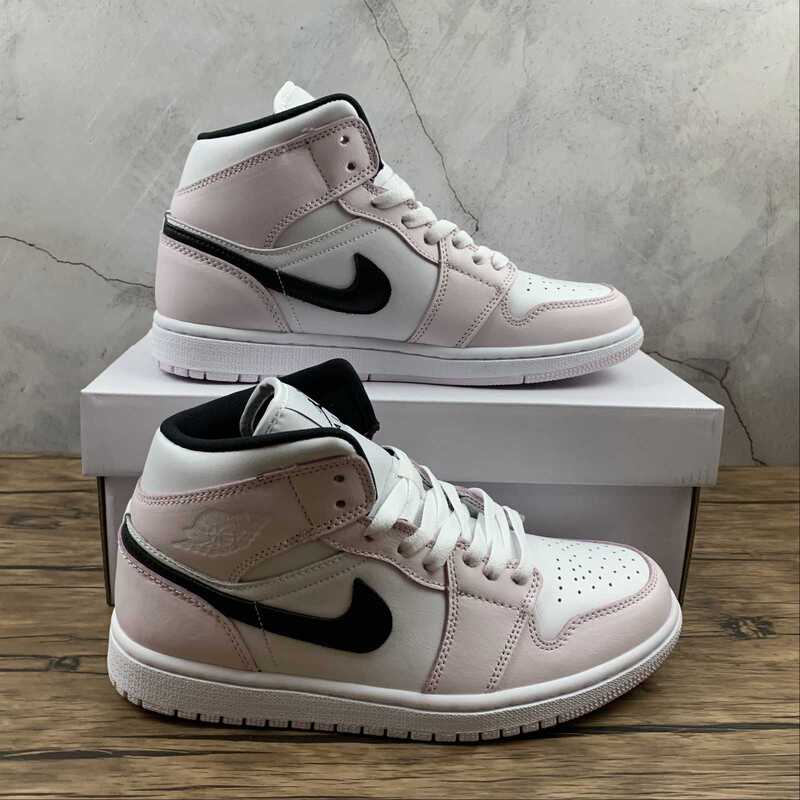 AIR JORDAN 1 MID BARELY ROSE – Bjohn Sneakers