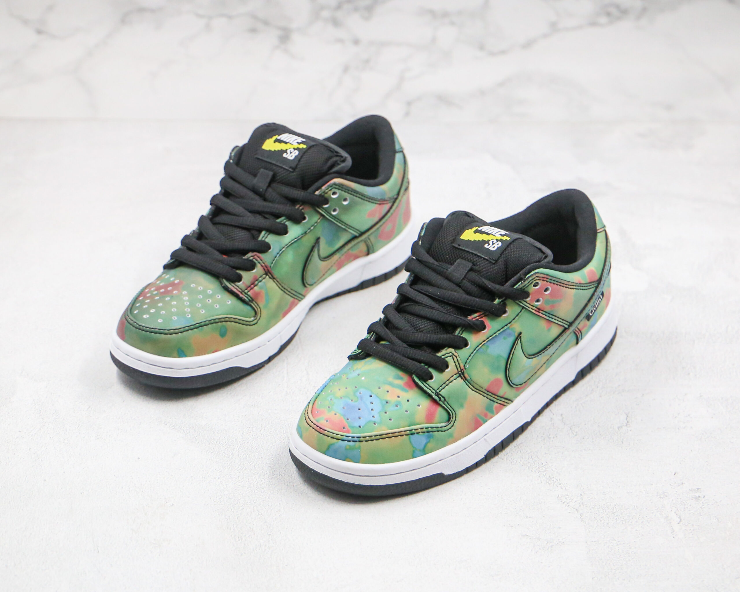 Nike Civilist x Dunk Low Pro SB QS Thermography Bjohn Sneakers